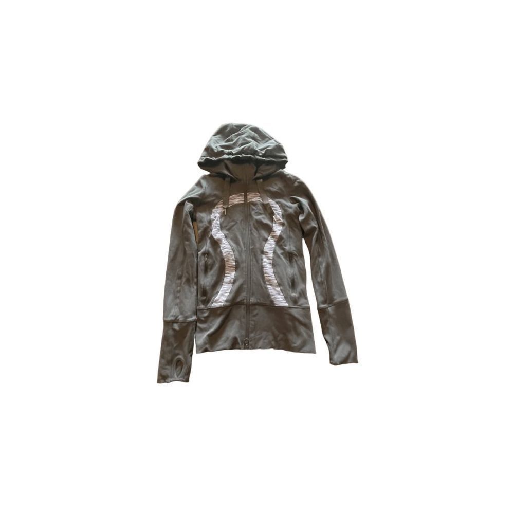 Lululemon Stride Jacket *Grey with Purple Print* Size 2